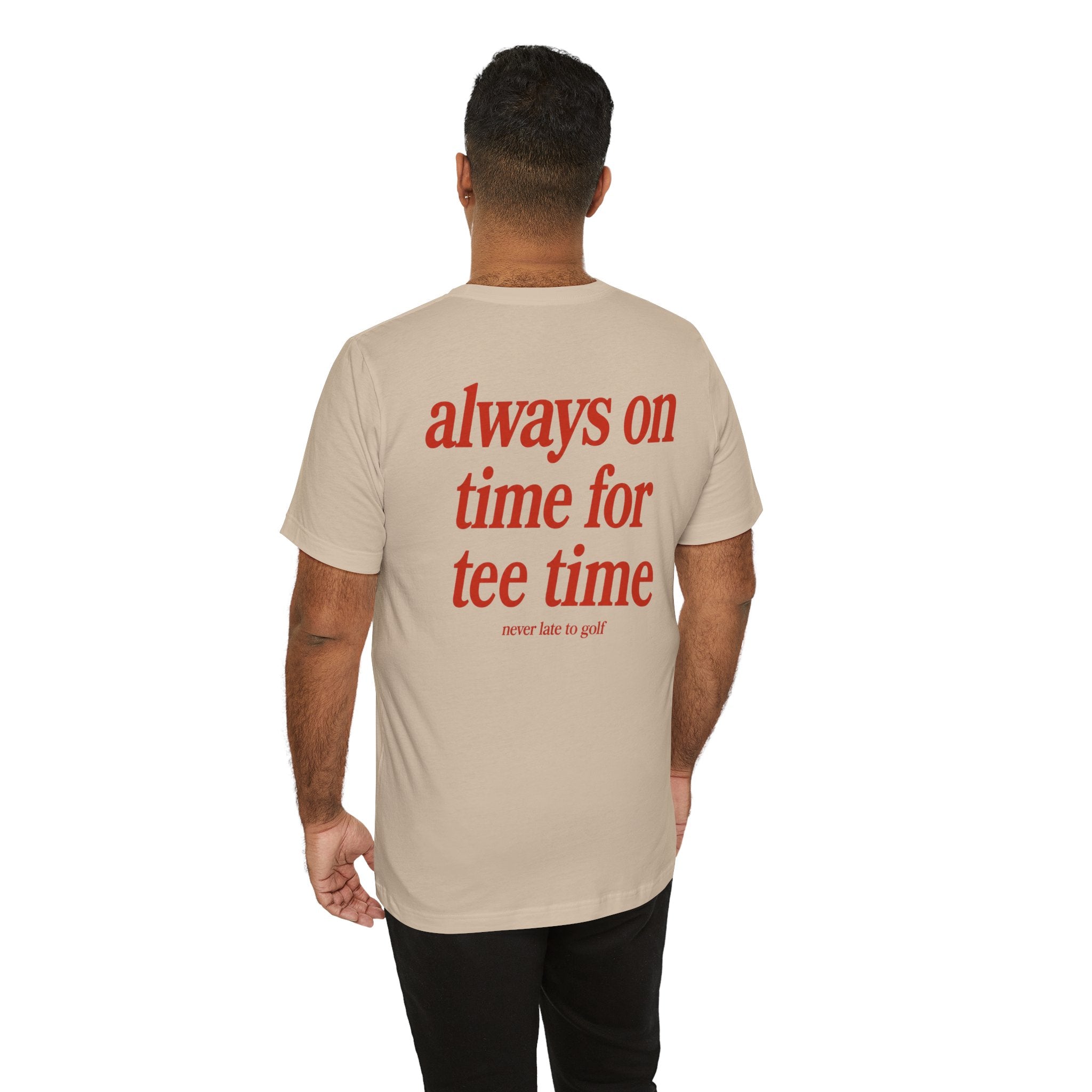 The "Punctual Golfer" Tee