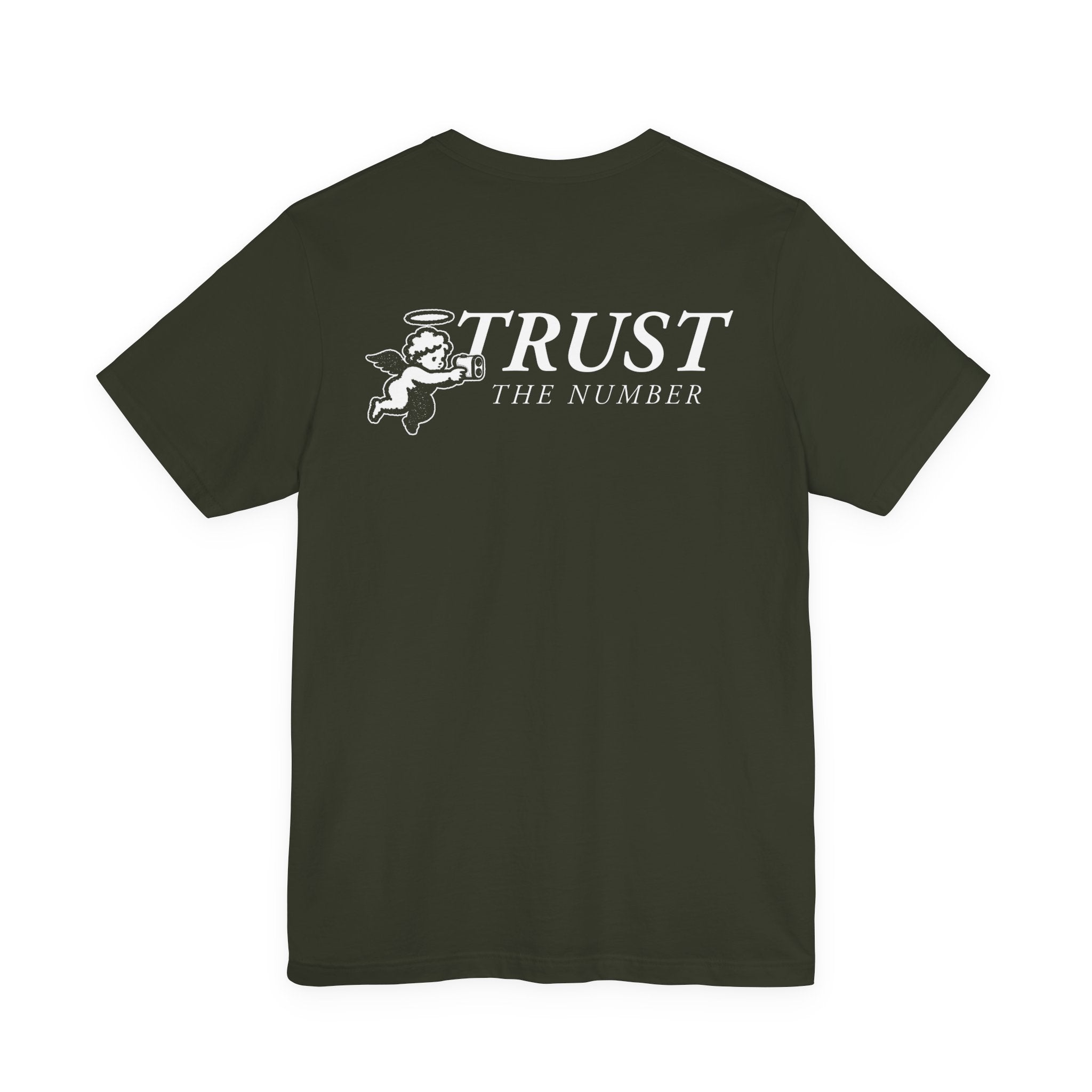 "Trust The Number" Golf Tee