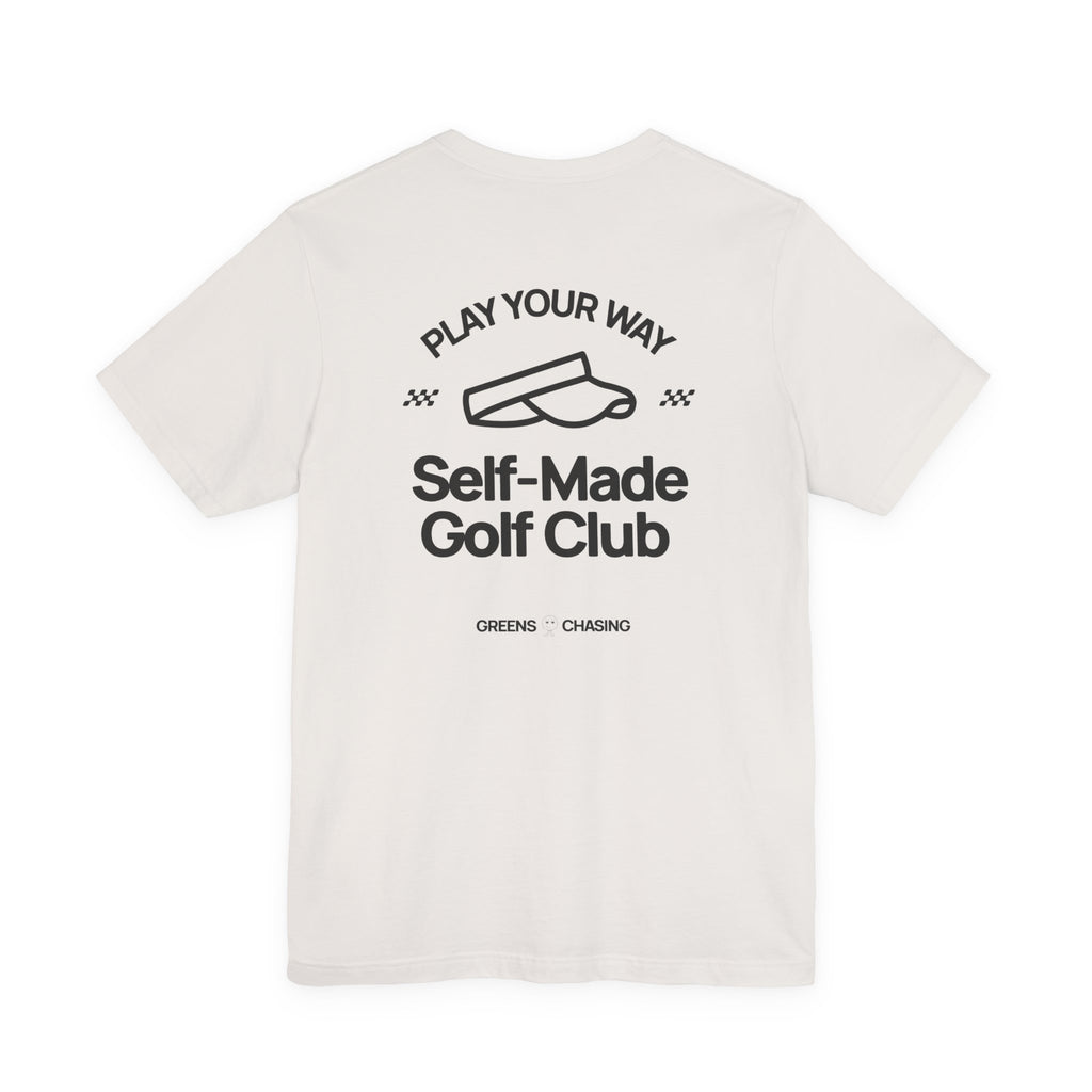 The "Self-Made Club" Golf Tee