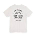 The "Self-Made Club" Golf Tee