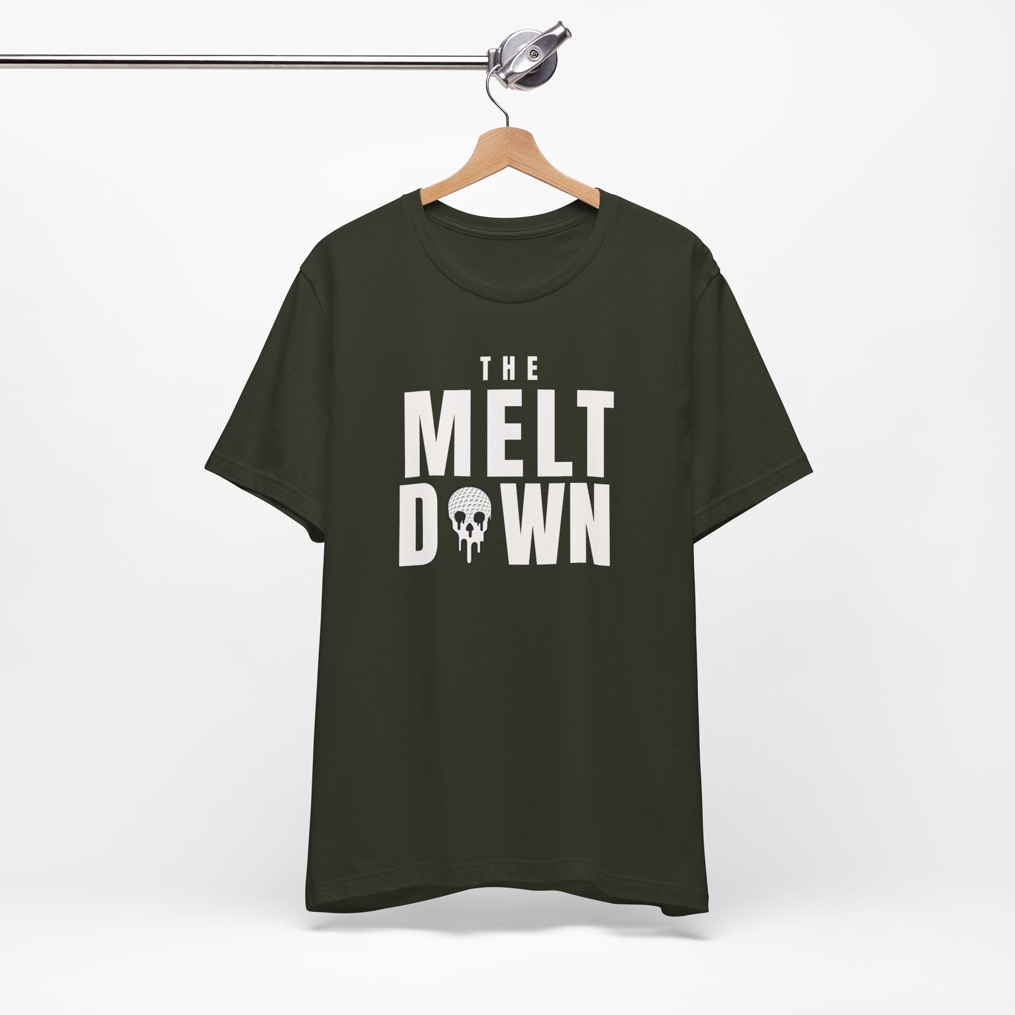 "Meltdown" Golf Tee