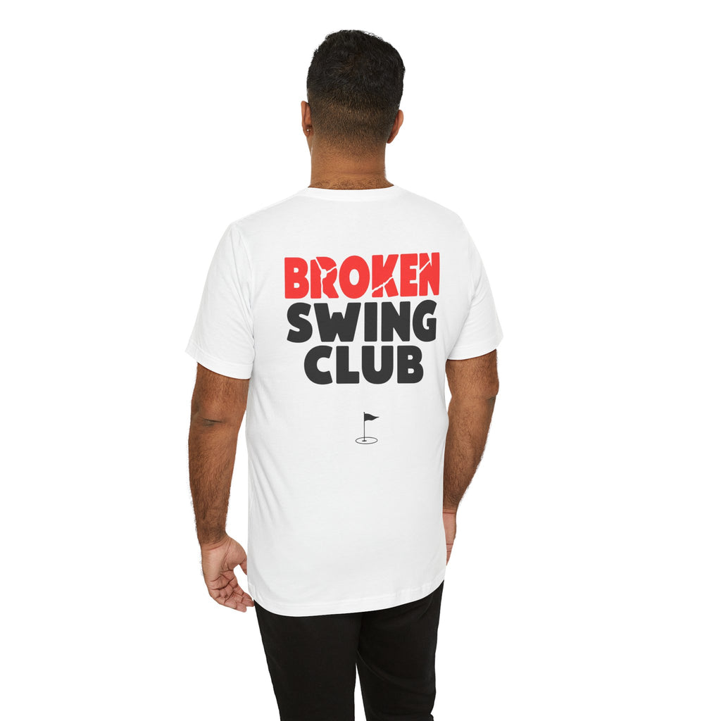 "Broken Swing Club" Golf Tee