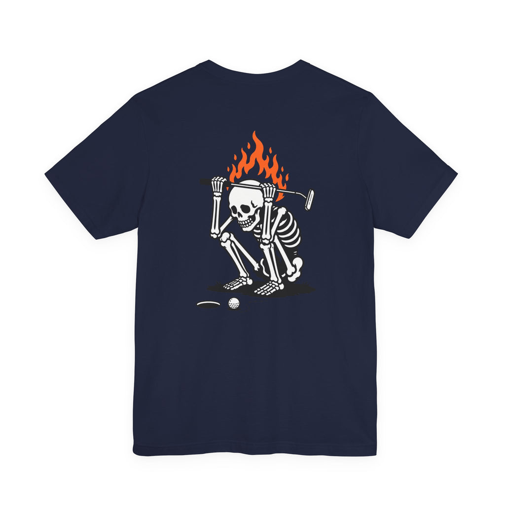 "Death by Three Putt" Golf Tee