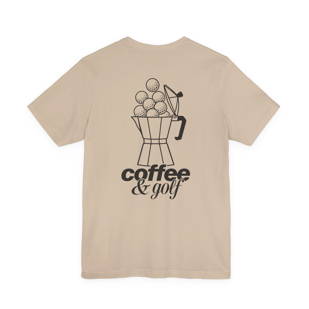 The "Coffee & Golf" Club Tee