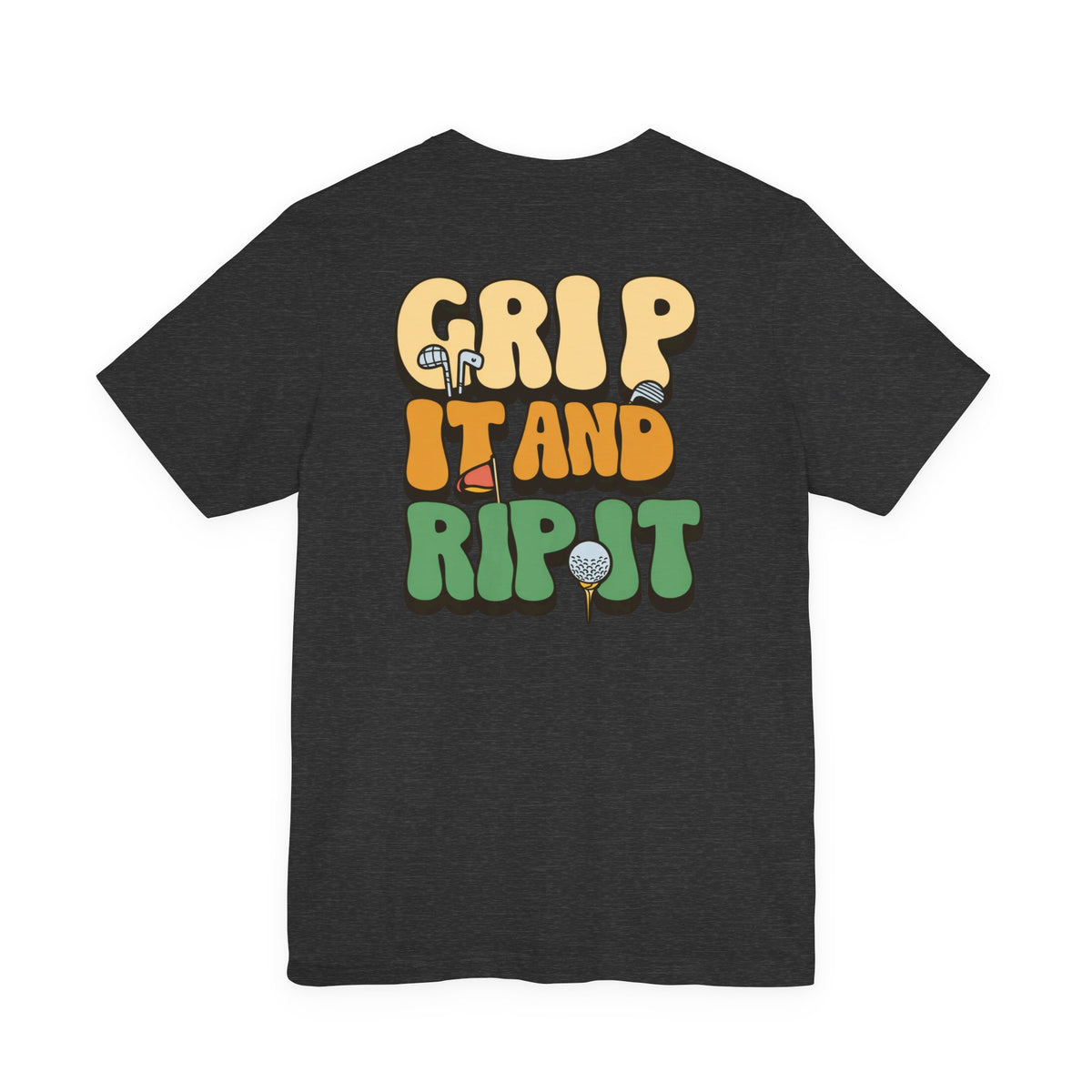"Grip and Rip It Golfer" Tee