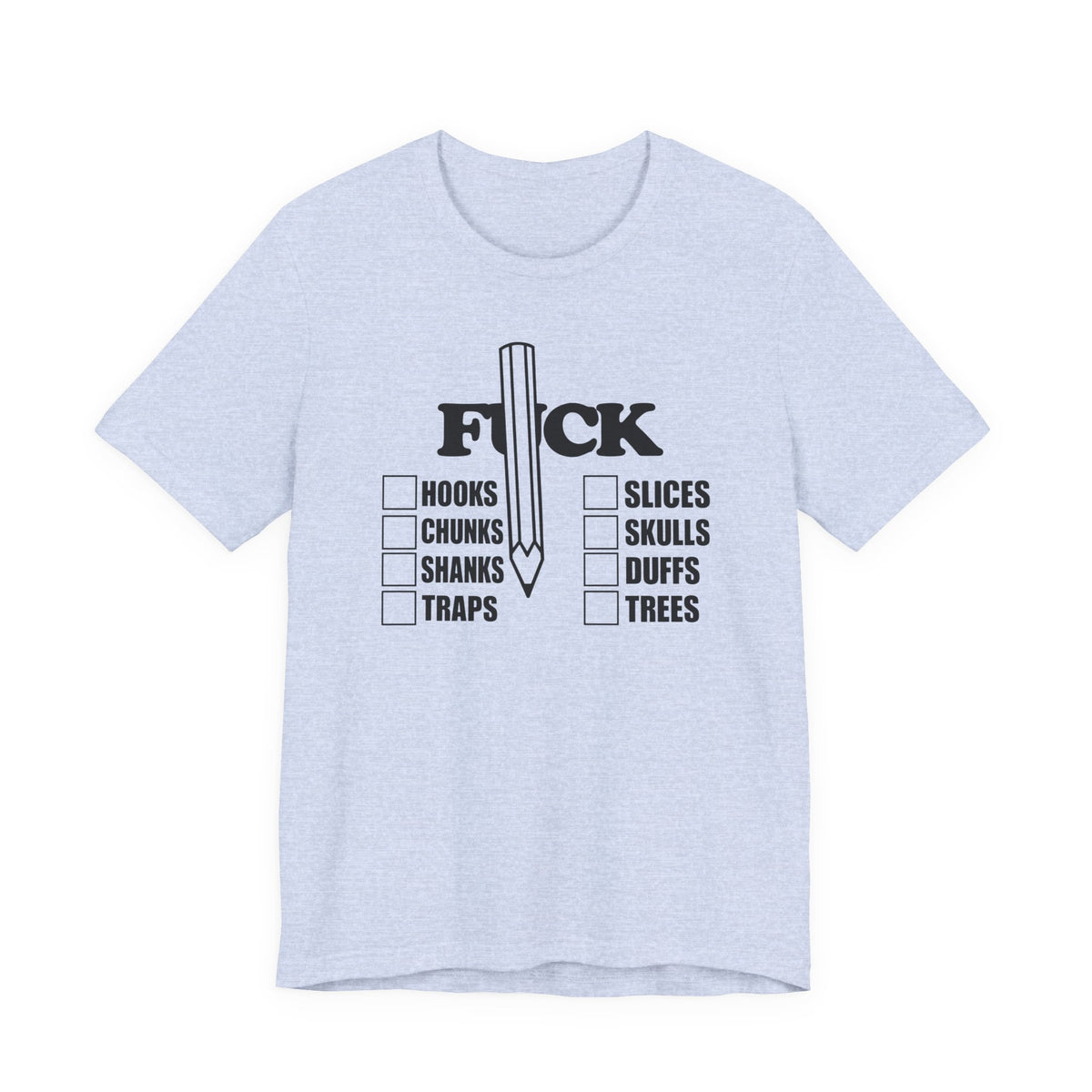 "Pure Shots" Golf Tee
