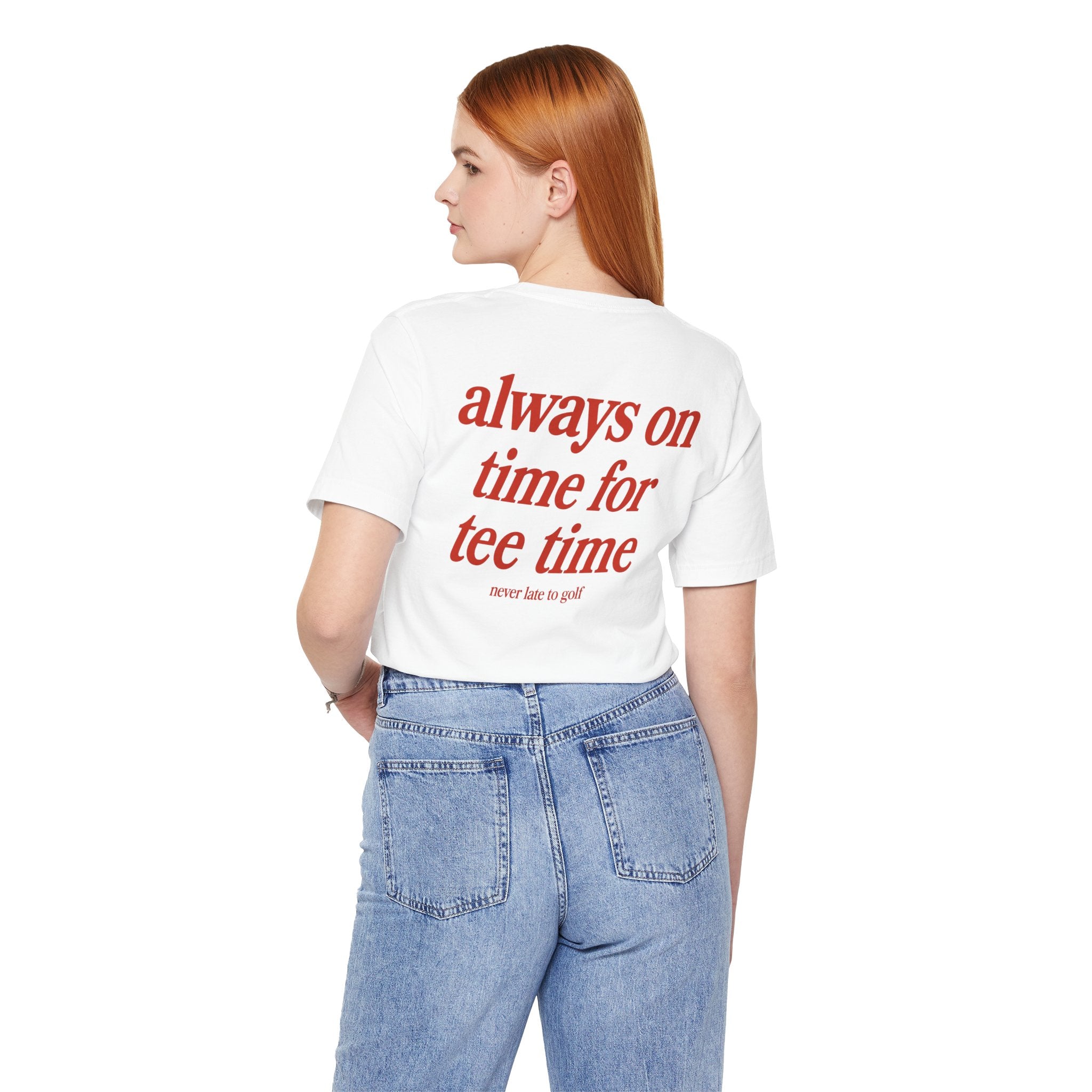 The "Punctual Golfer" Tee