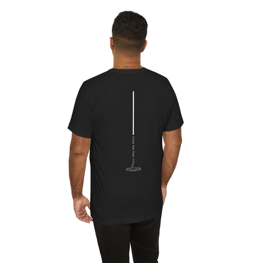 "Trust The Line" Golf Tee