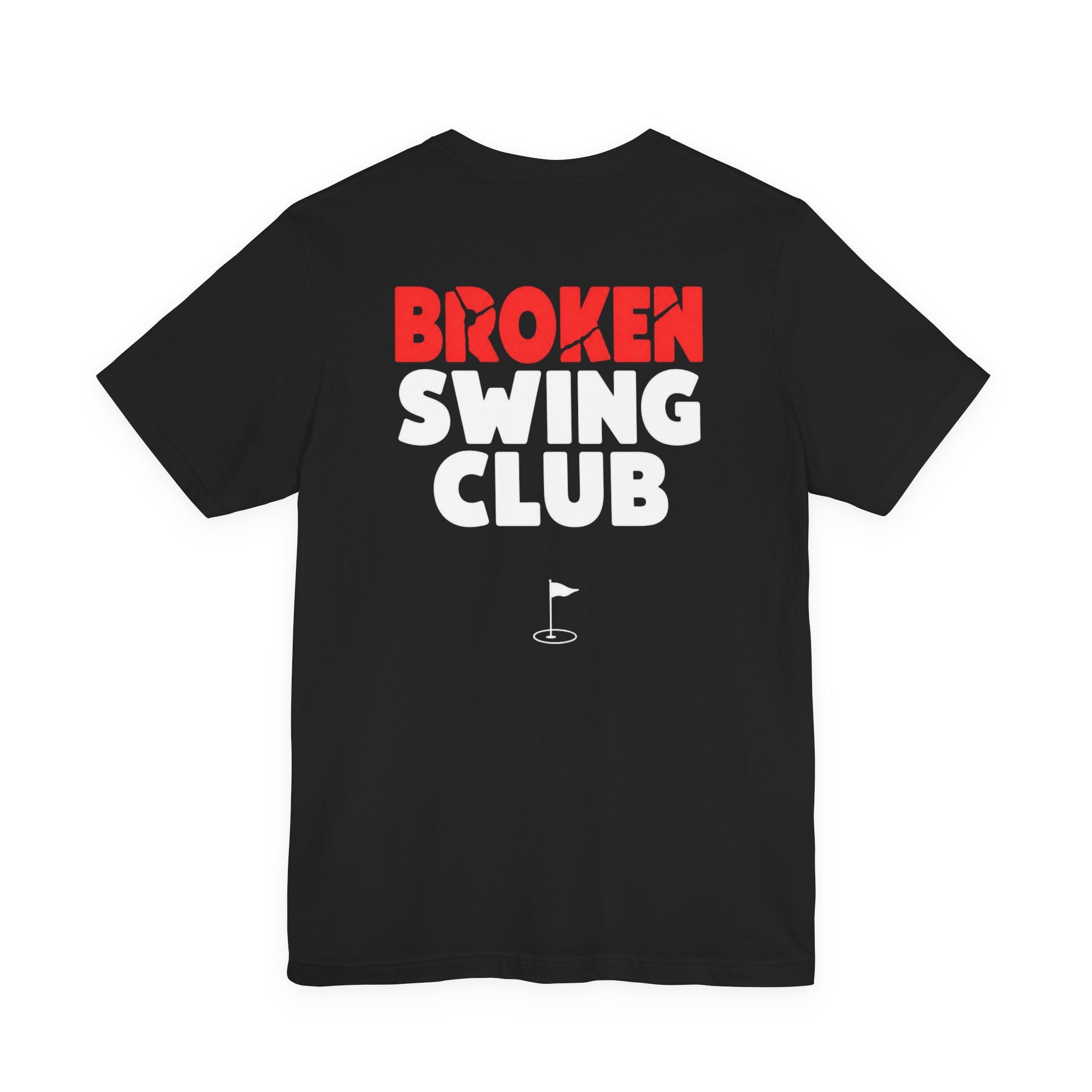 "Broken Swing Club" Golf Tee