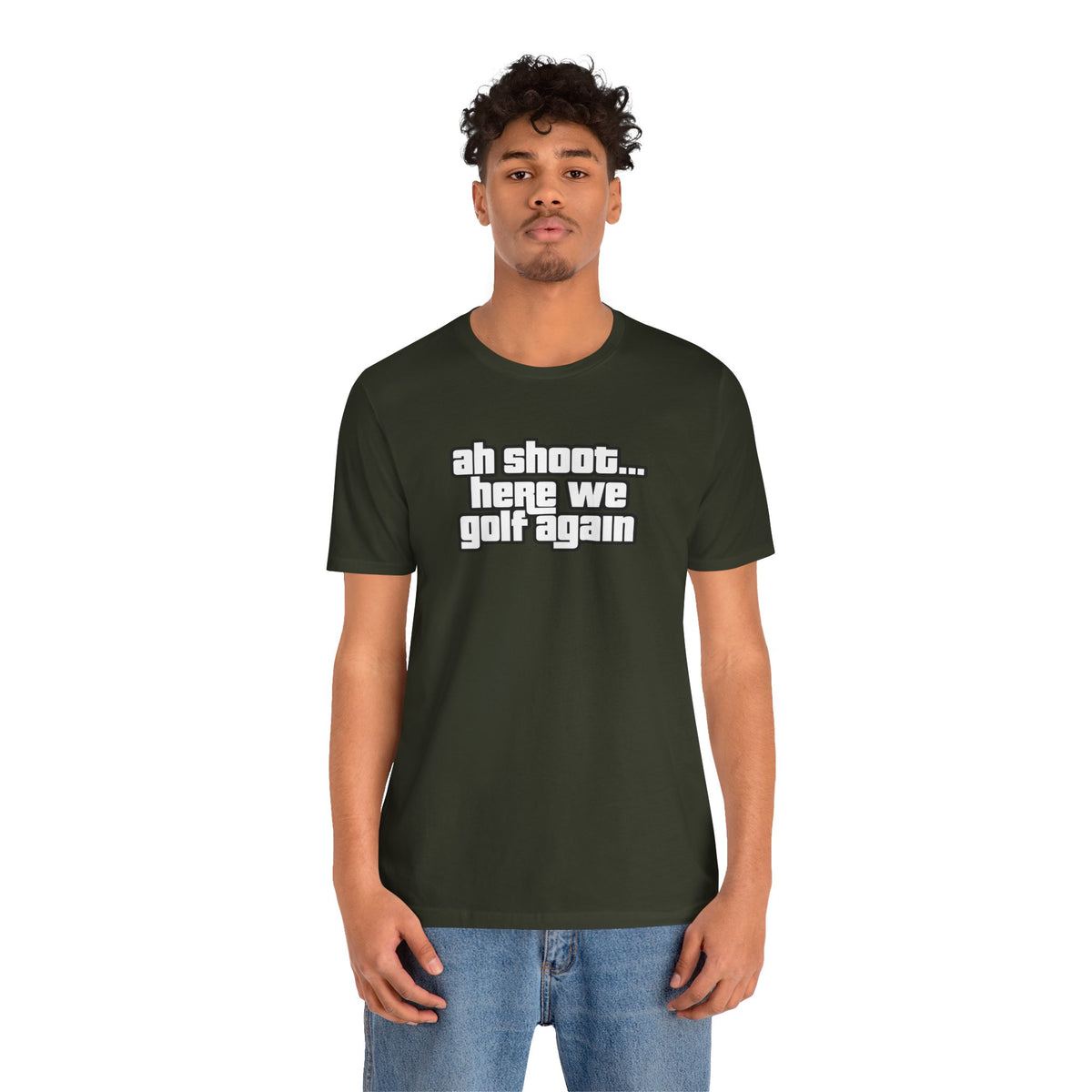 "Back At It" Golf Tee