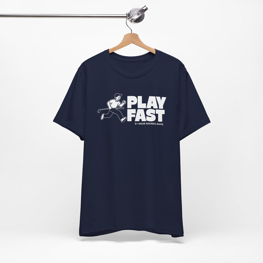 "Play Fast" Golf Tee