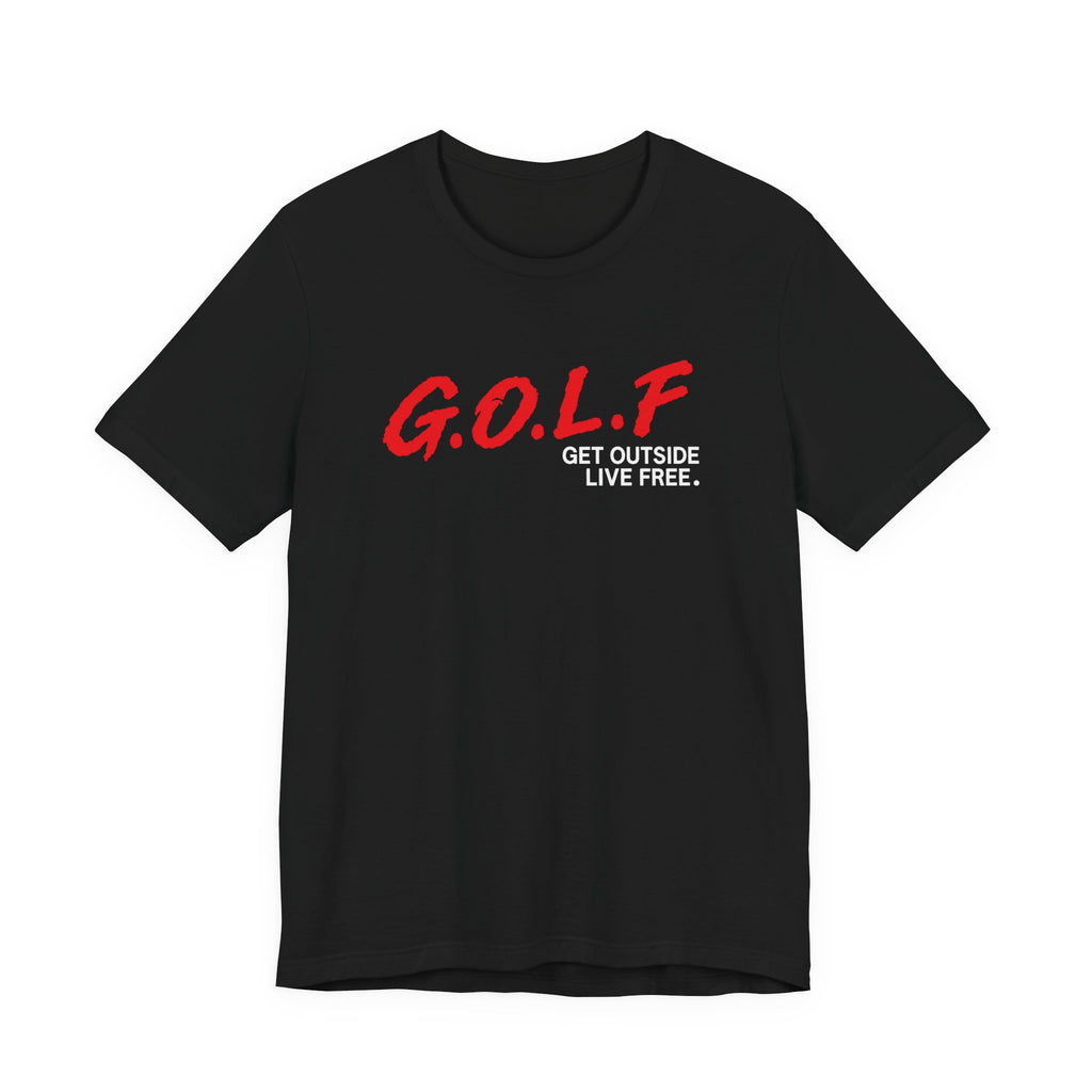 "GOLF" Club Tee