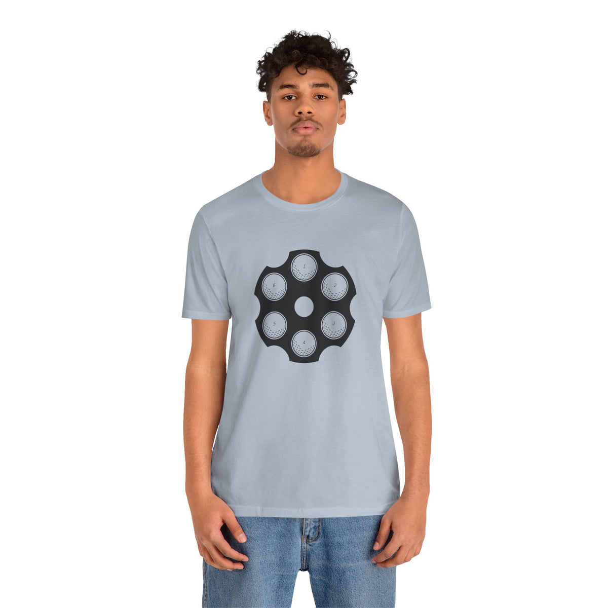 "Ball Revolver" Golf Tee