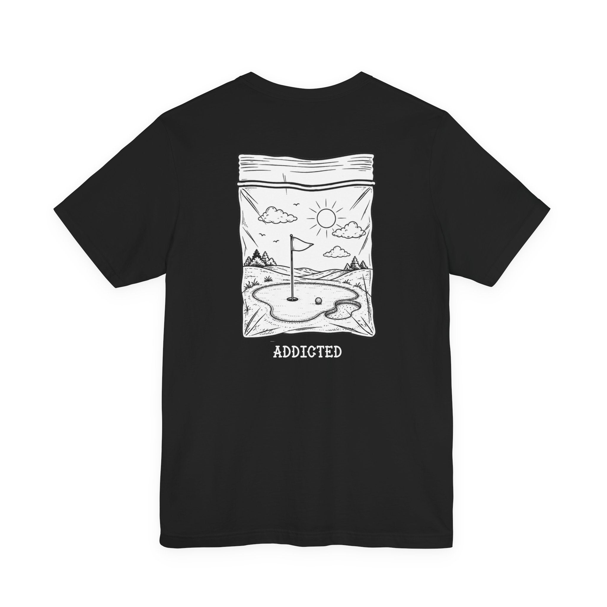 "Golf Addict" Club Tee