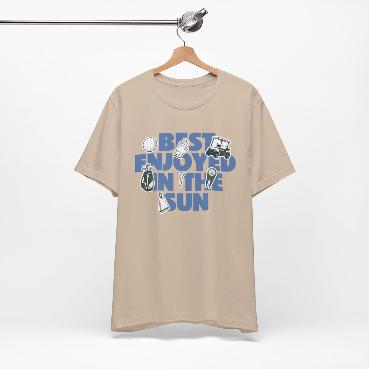 "Best Enjoyed" Golf Tee