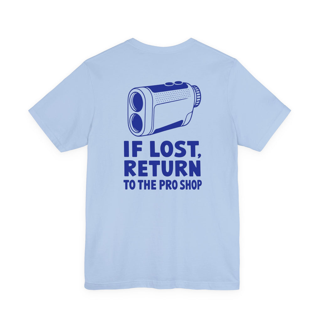 "Lost Rangefinder" Golf Tee