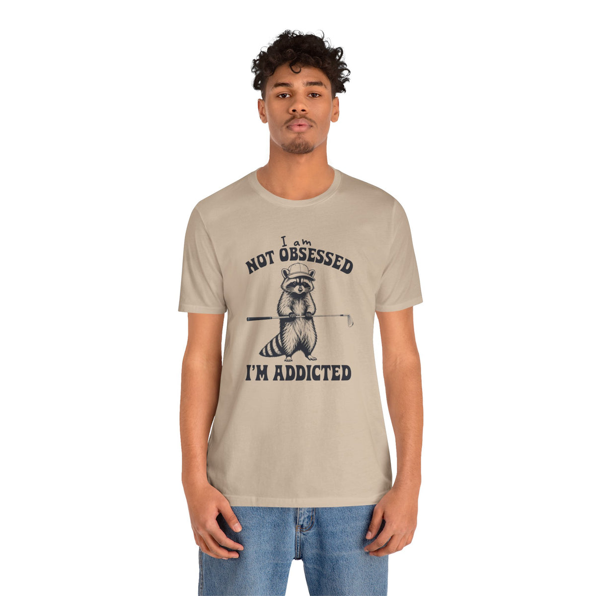 "Not Obsessed" Golf Tee