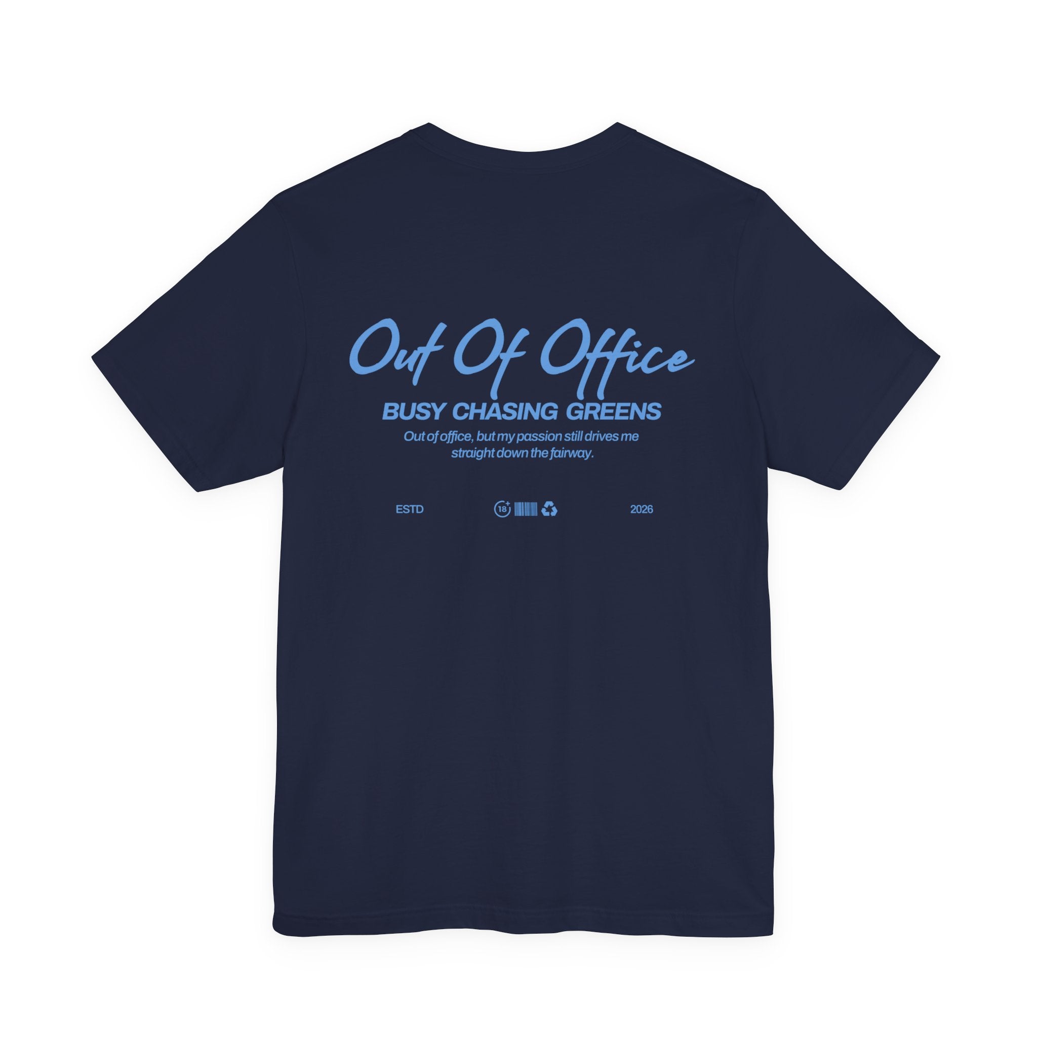 The "Out Of Office Golfer" Tee