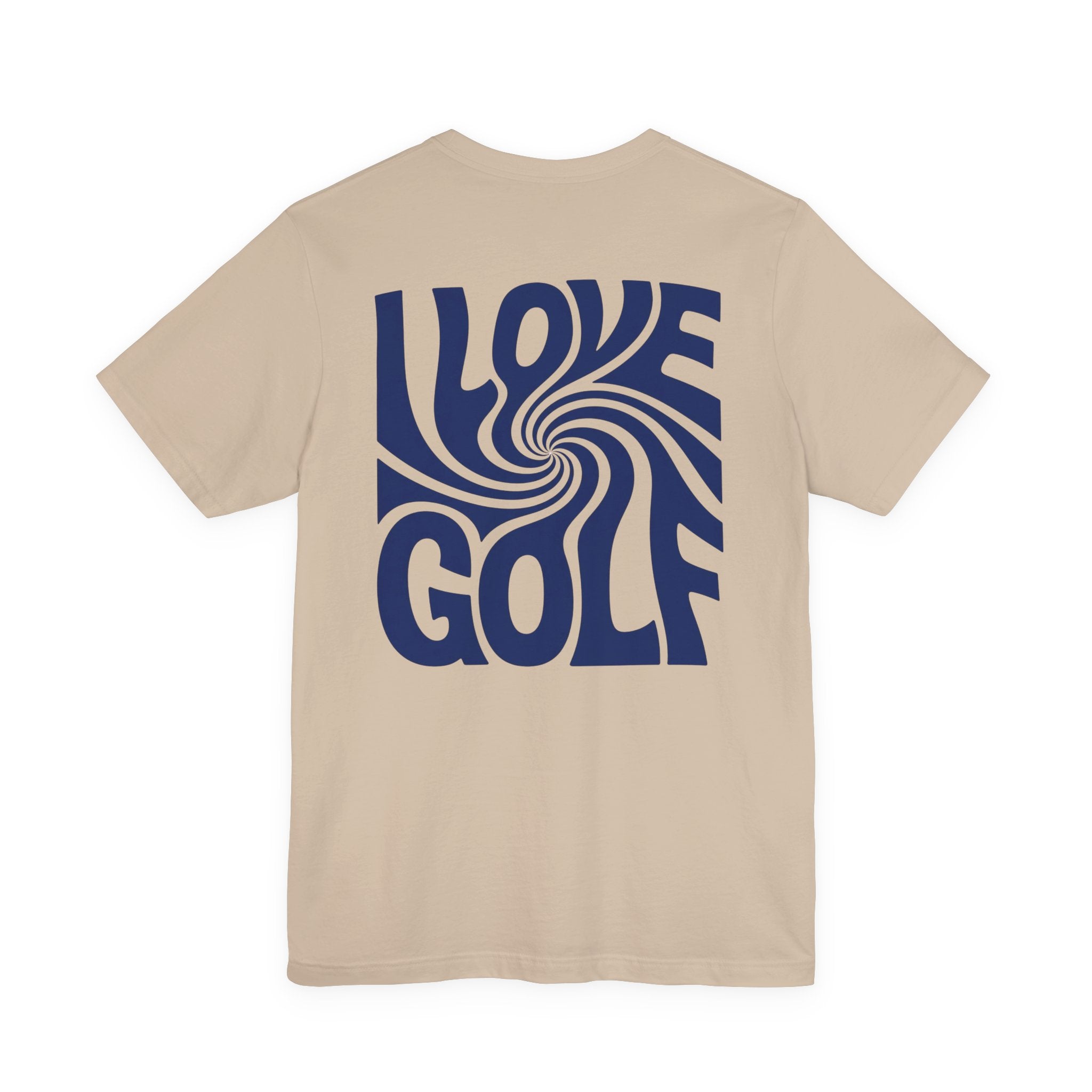 "I Love Golf" Golf Tee