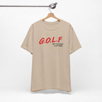 "GOLF" Club Tee