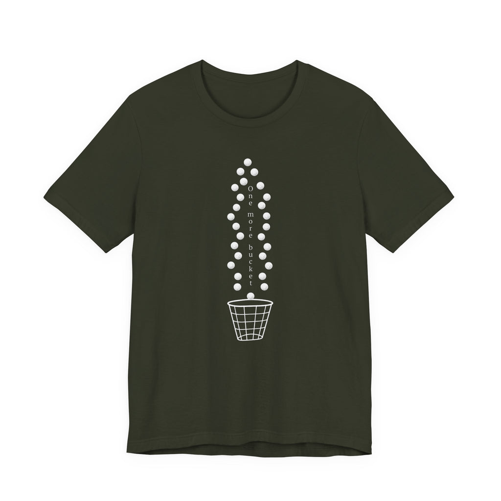 "One More Bucket" Golf Tee