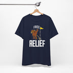 "Free Relief" Golf Tee