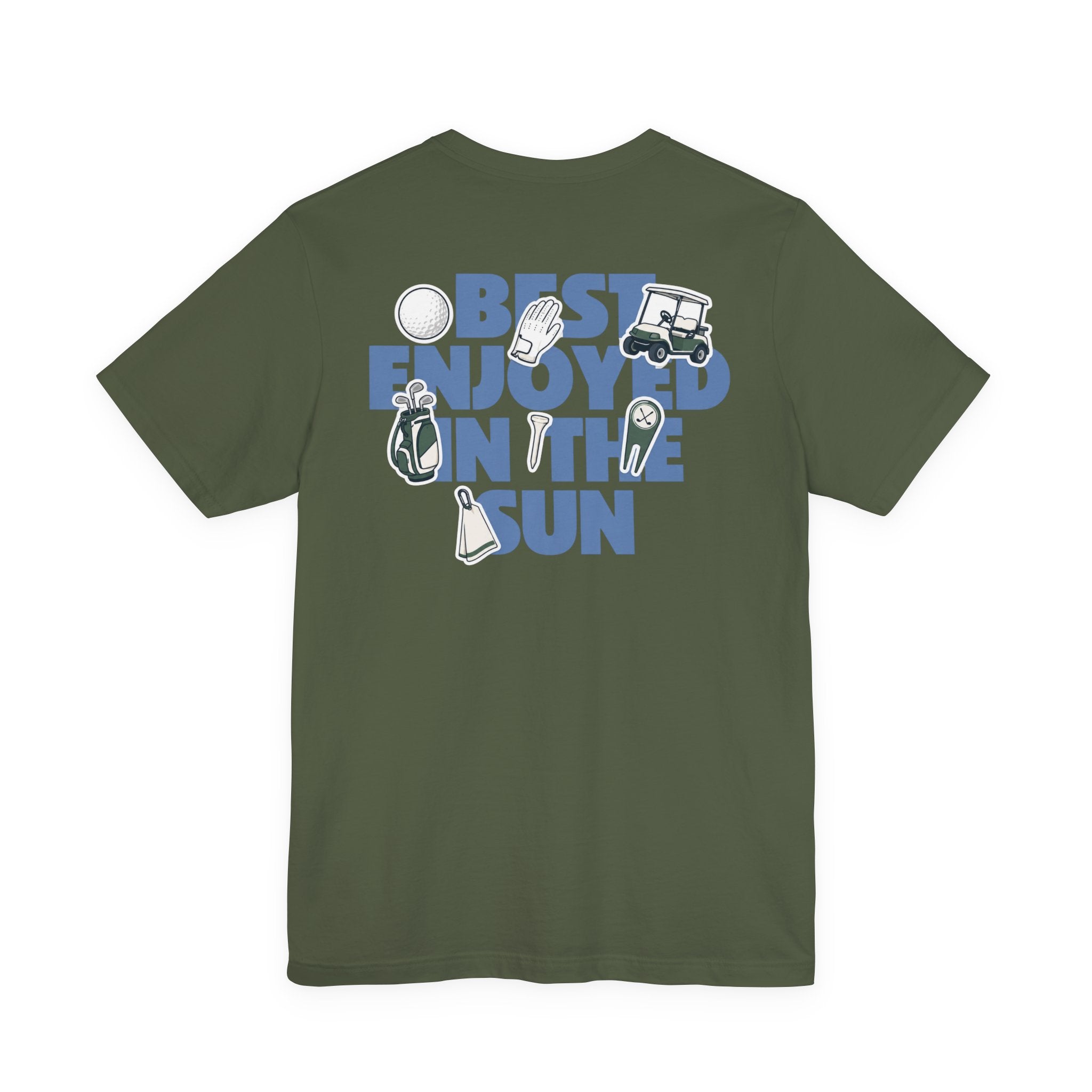 "Best Enjoyed In The Sun" Golf Tee