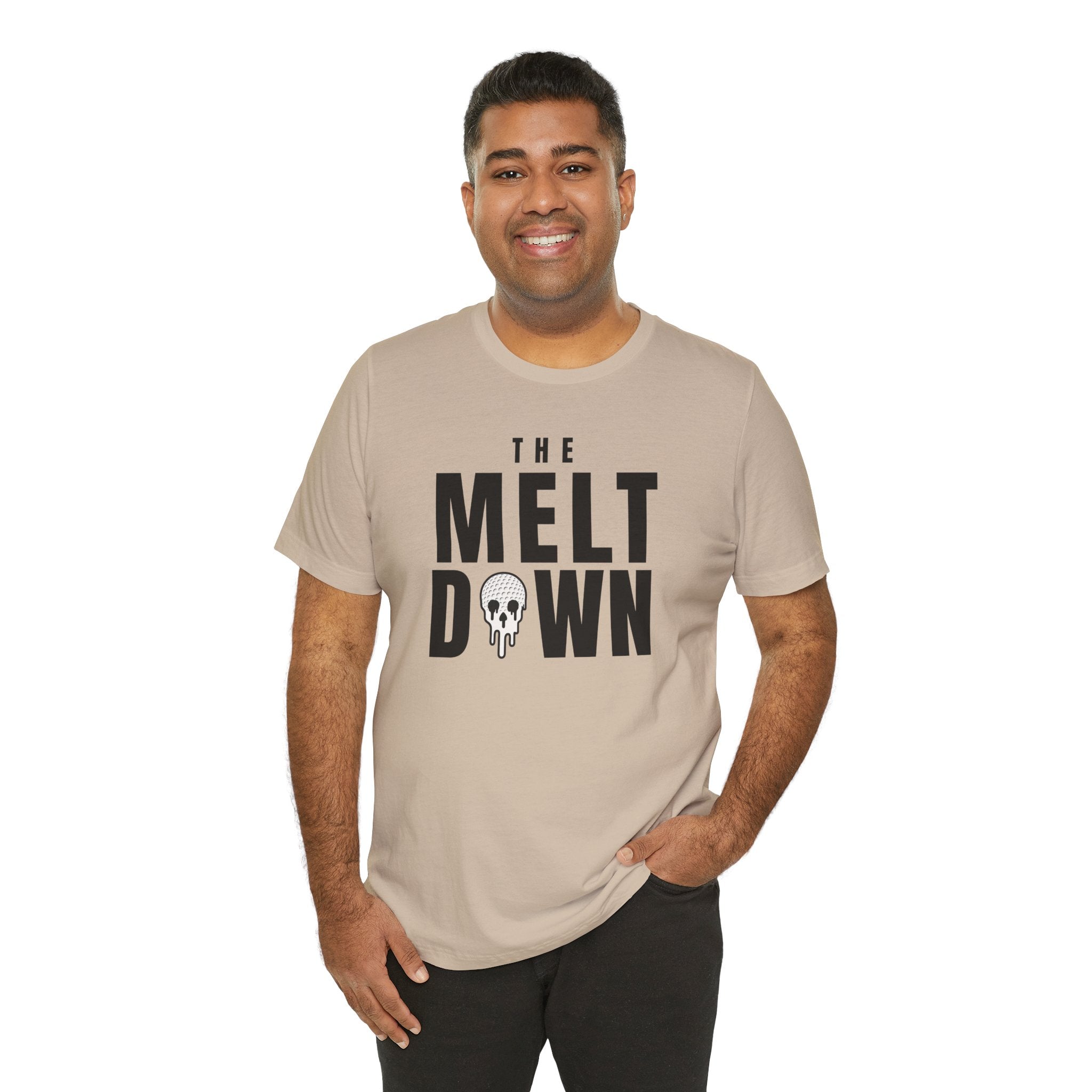 "Meltdown" Golf Tee