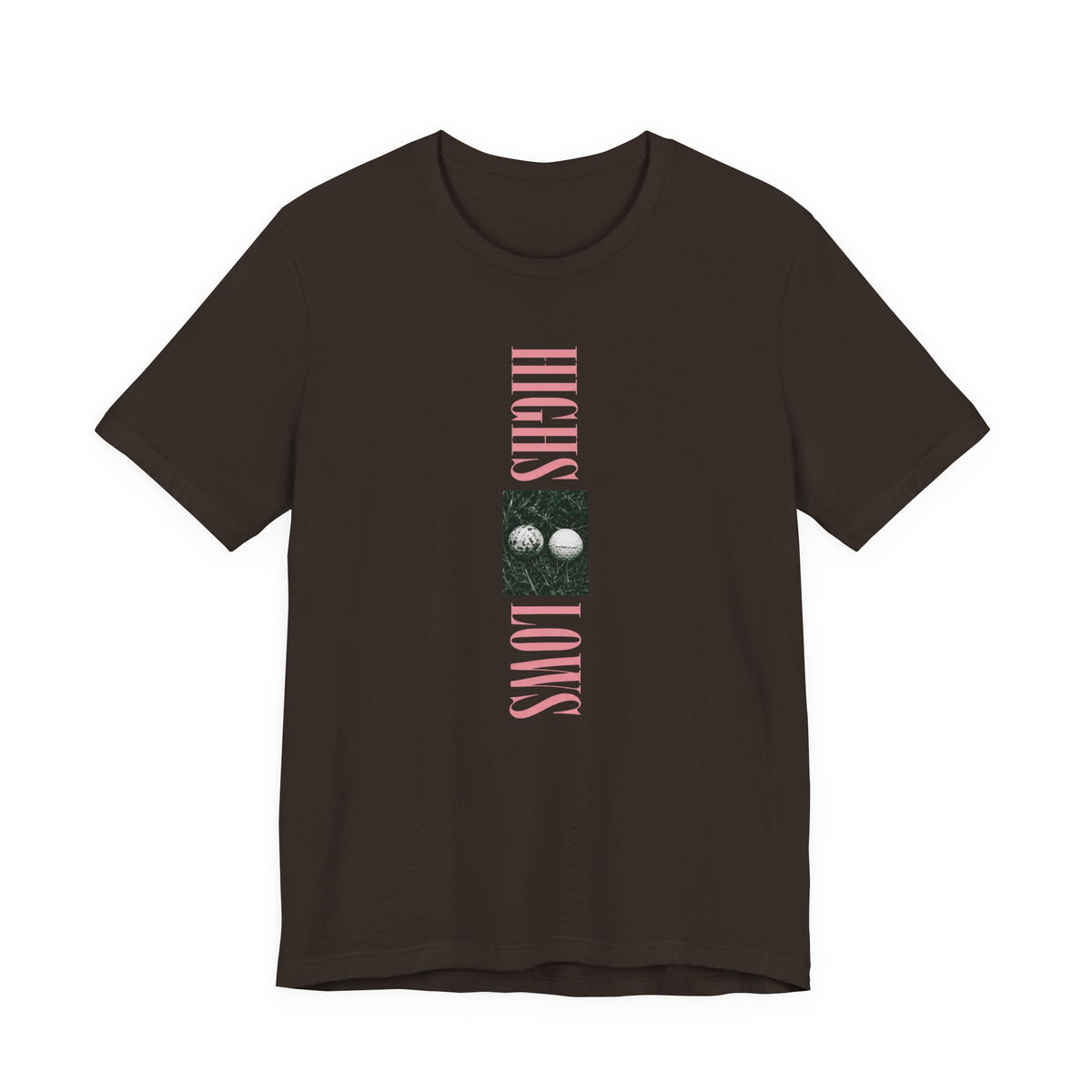 "Highs & Lows" Golf Tee