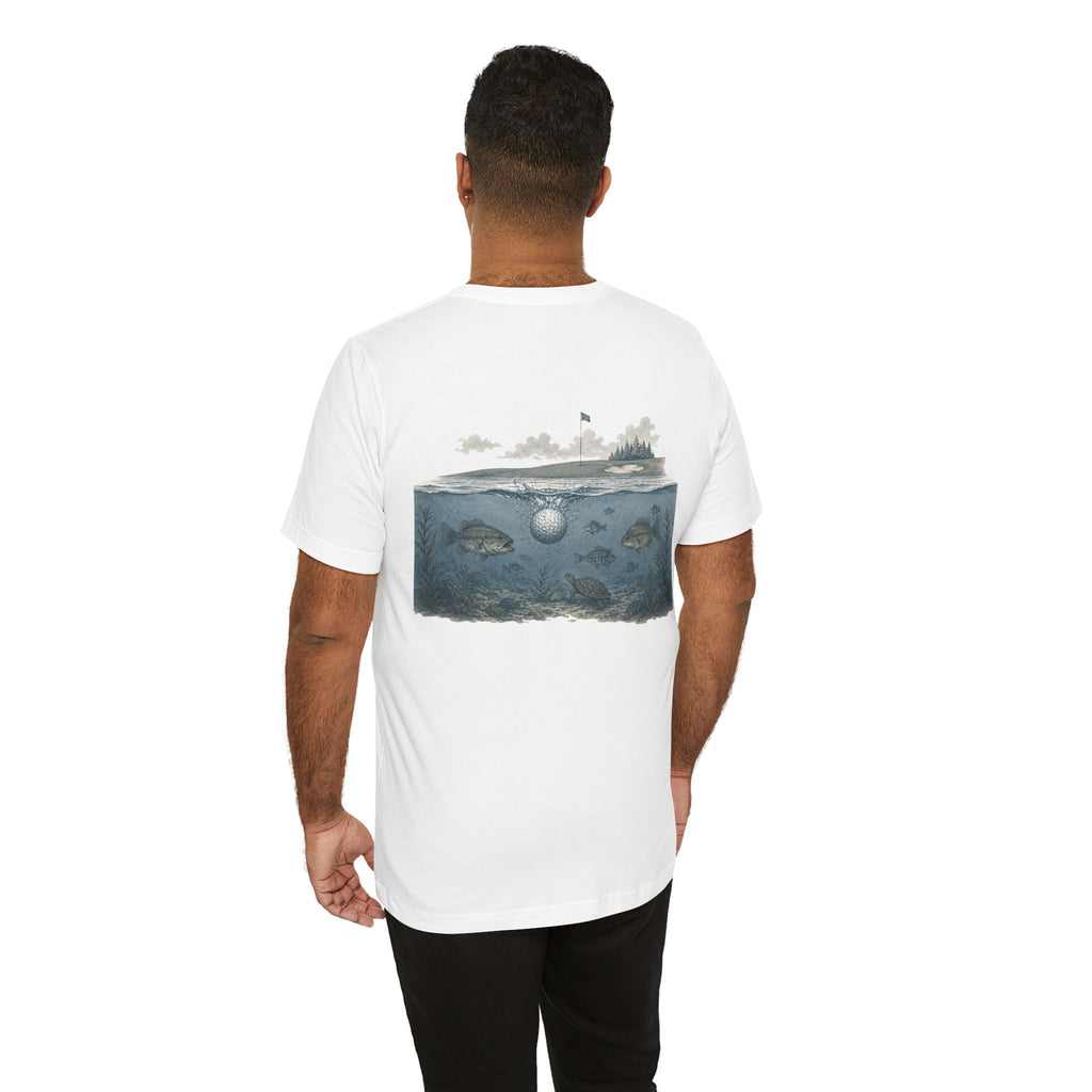 "Water Hazard Life" Golf Tee