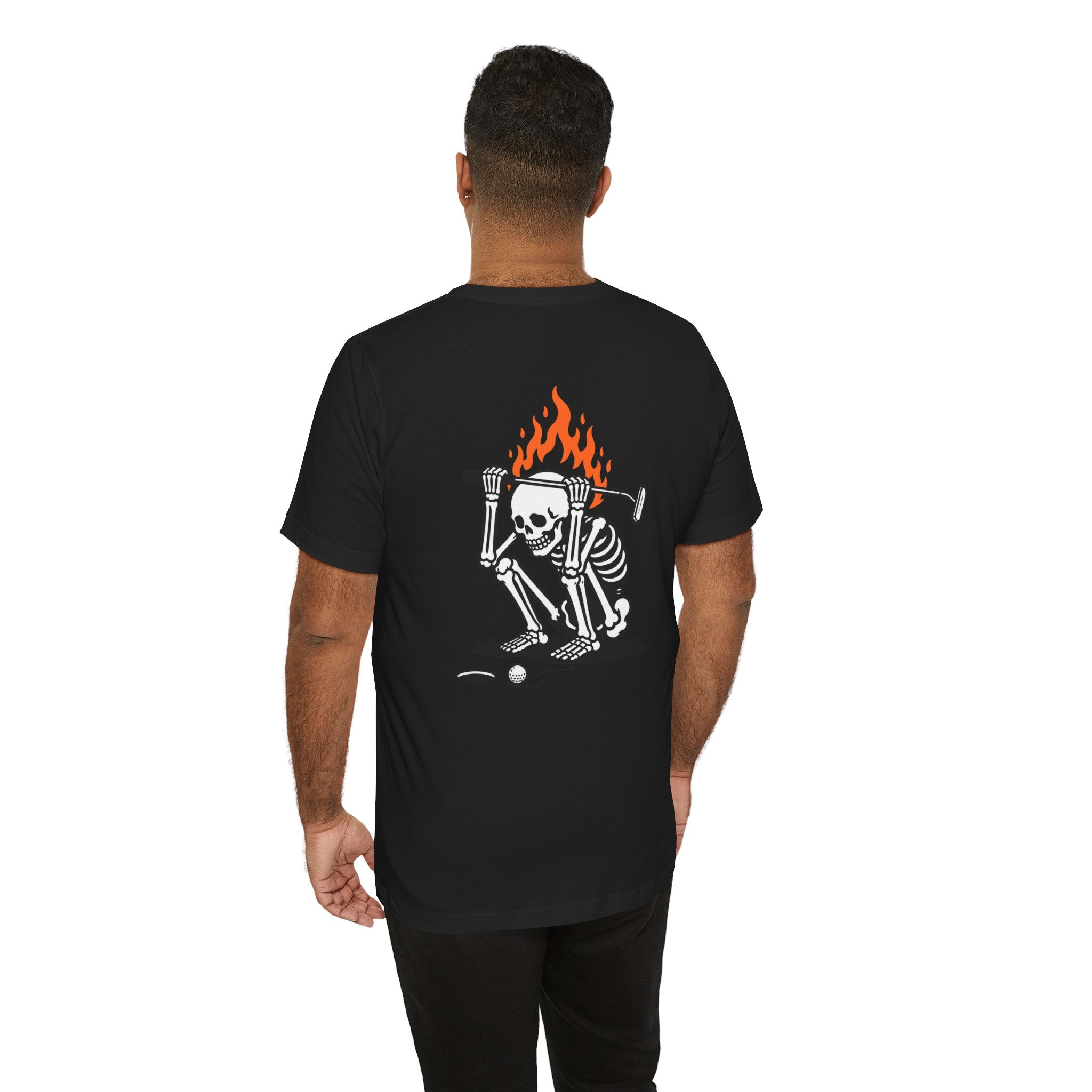 "Death by Three Putt" Golf Tee