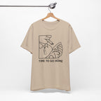 "Time To Go Home" Golf Tee