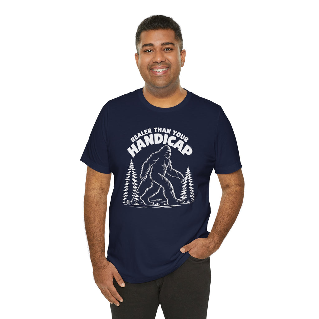 "Real Handicaps" Golf Tee