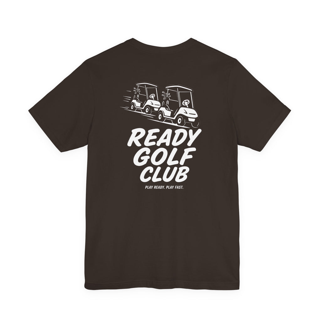 "Ready Golf" Club Tee