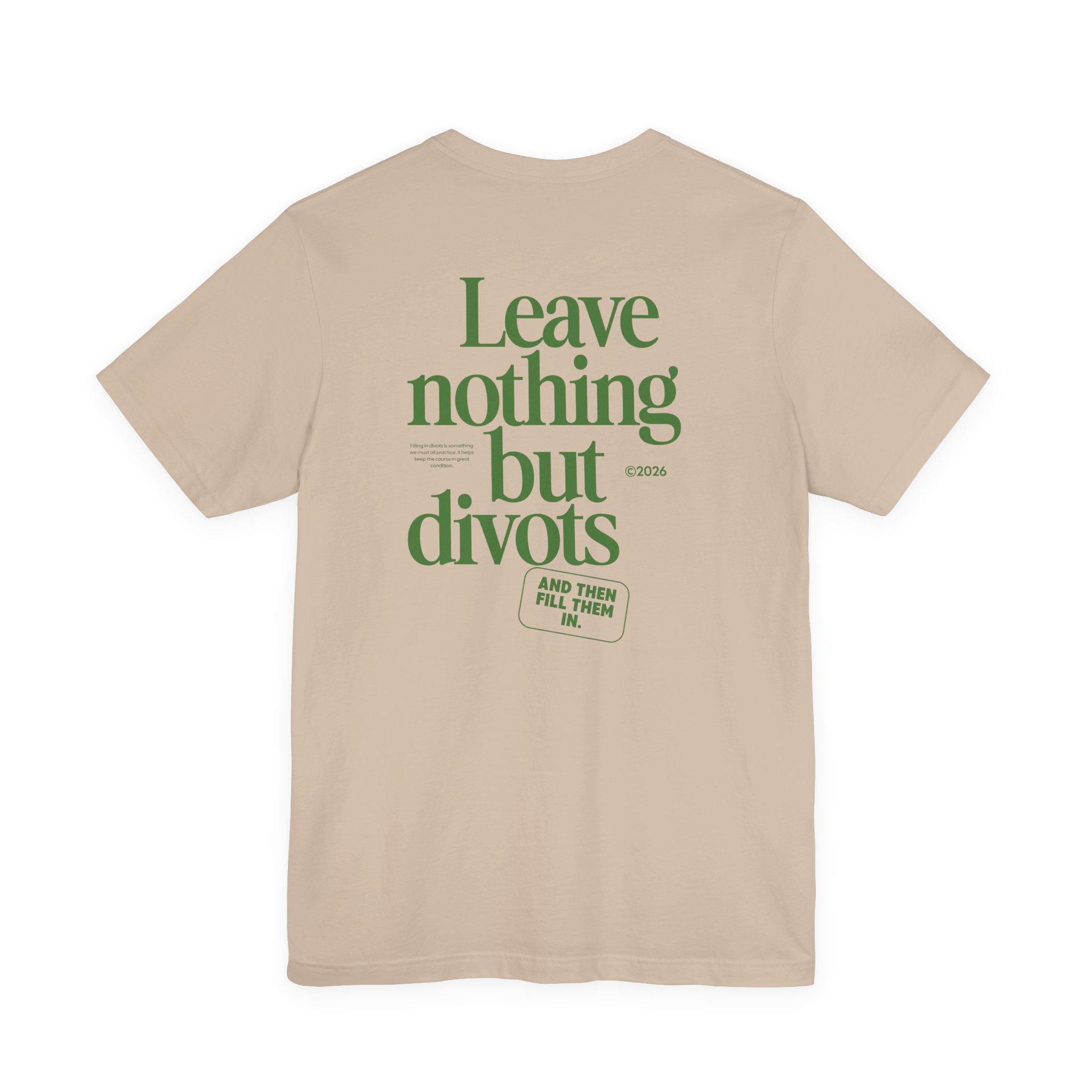 The "Respect the Course Golfer" Tee