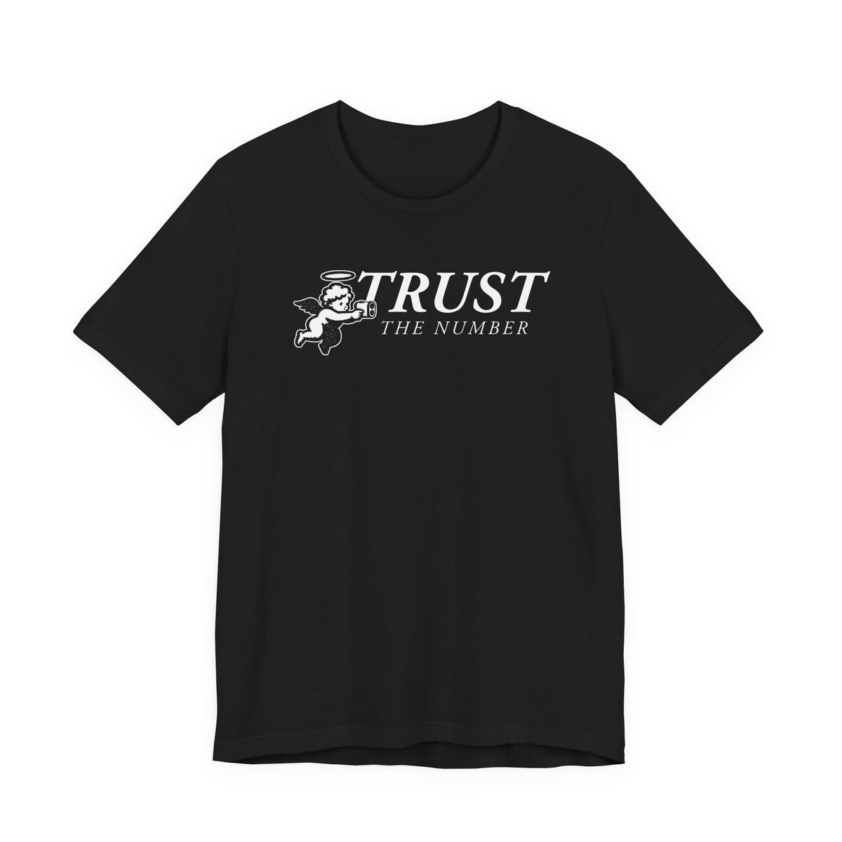 "Trust The Number" Golf Tee