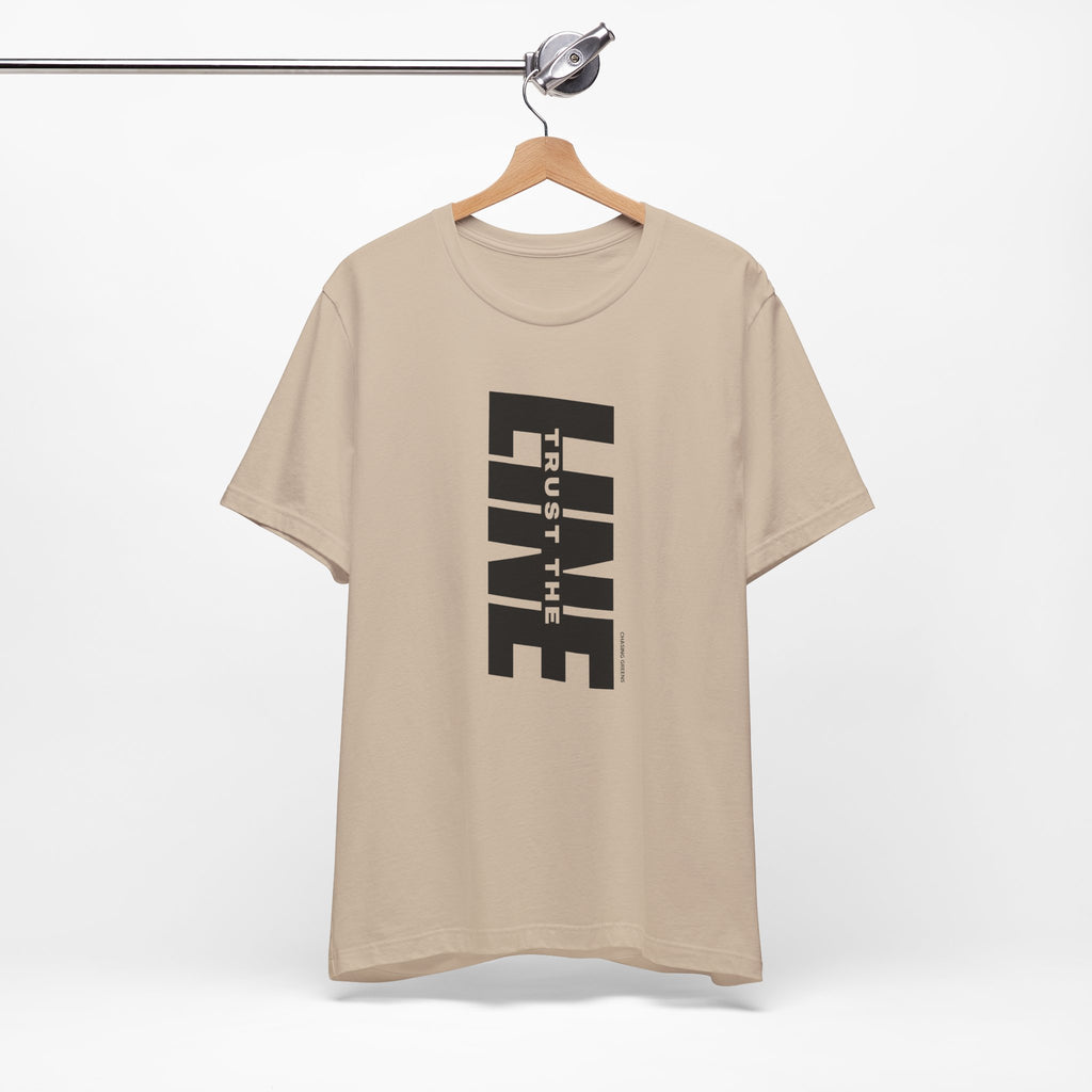 "Line Trust" Golf Tee