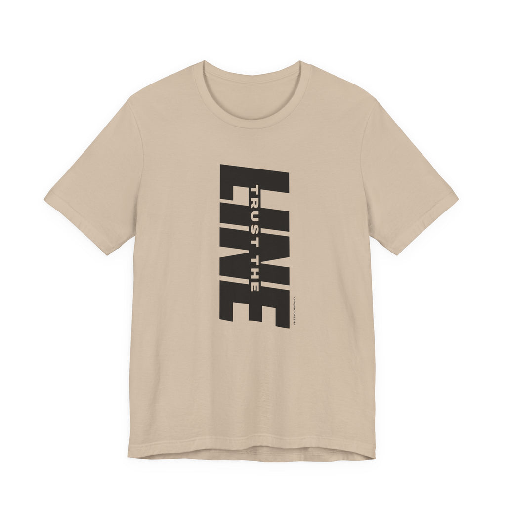 "Line Trust" Golf Tee