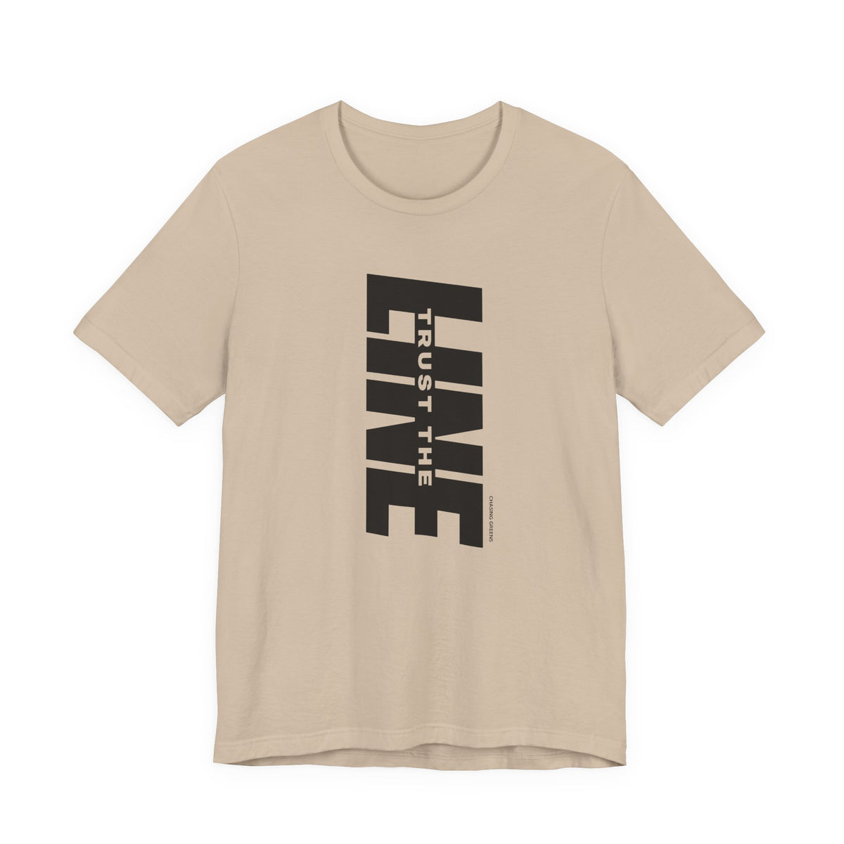 "Line Trust" Golf Tee