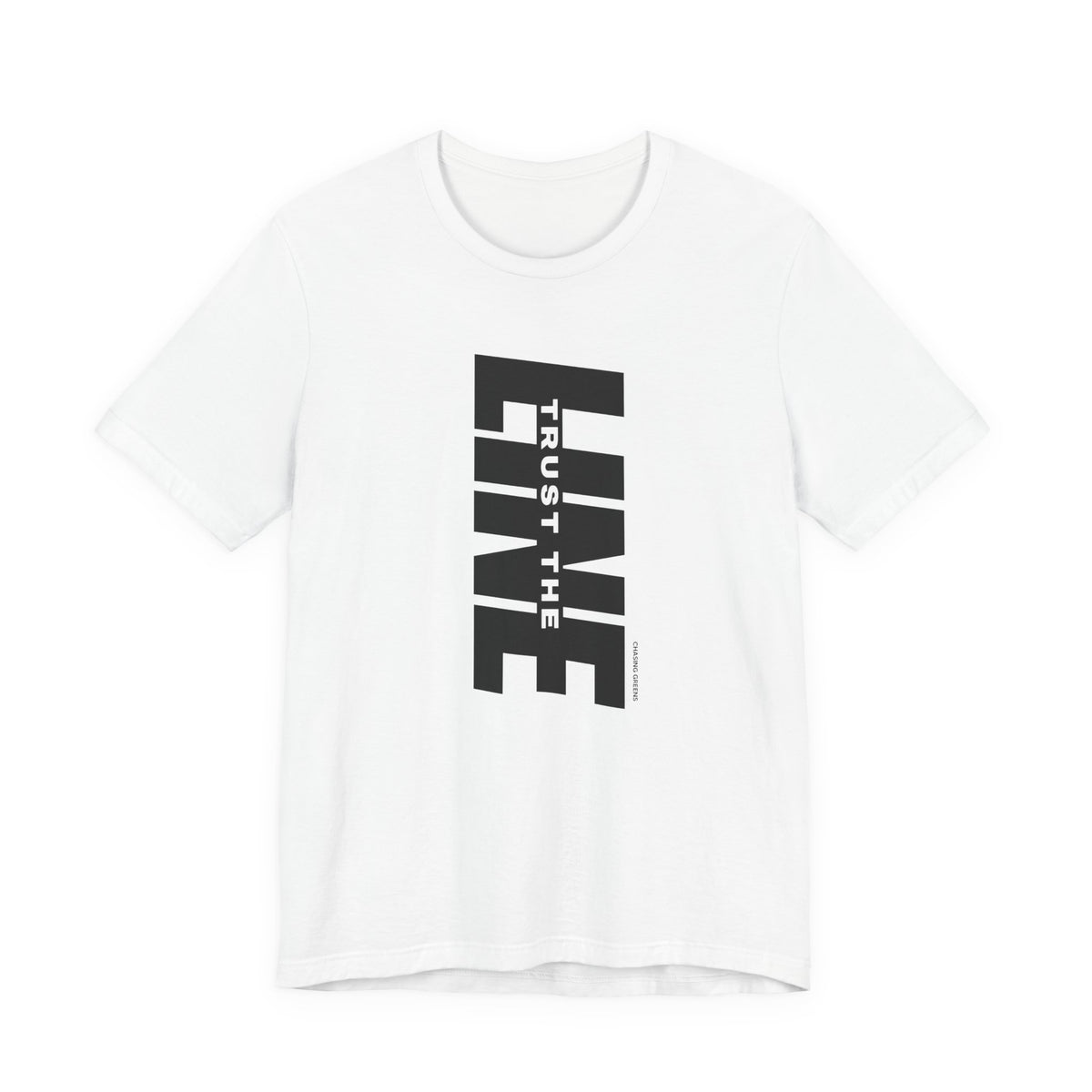 "Line Trust" Golf Tee