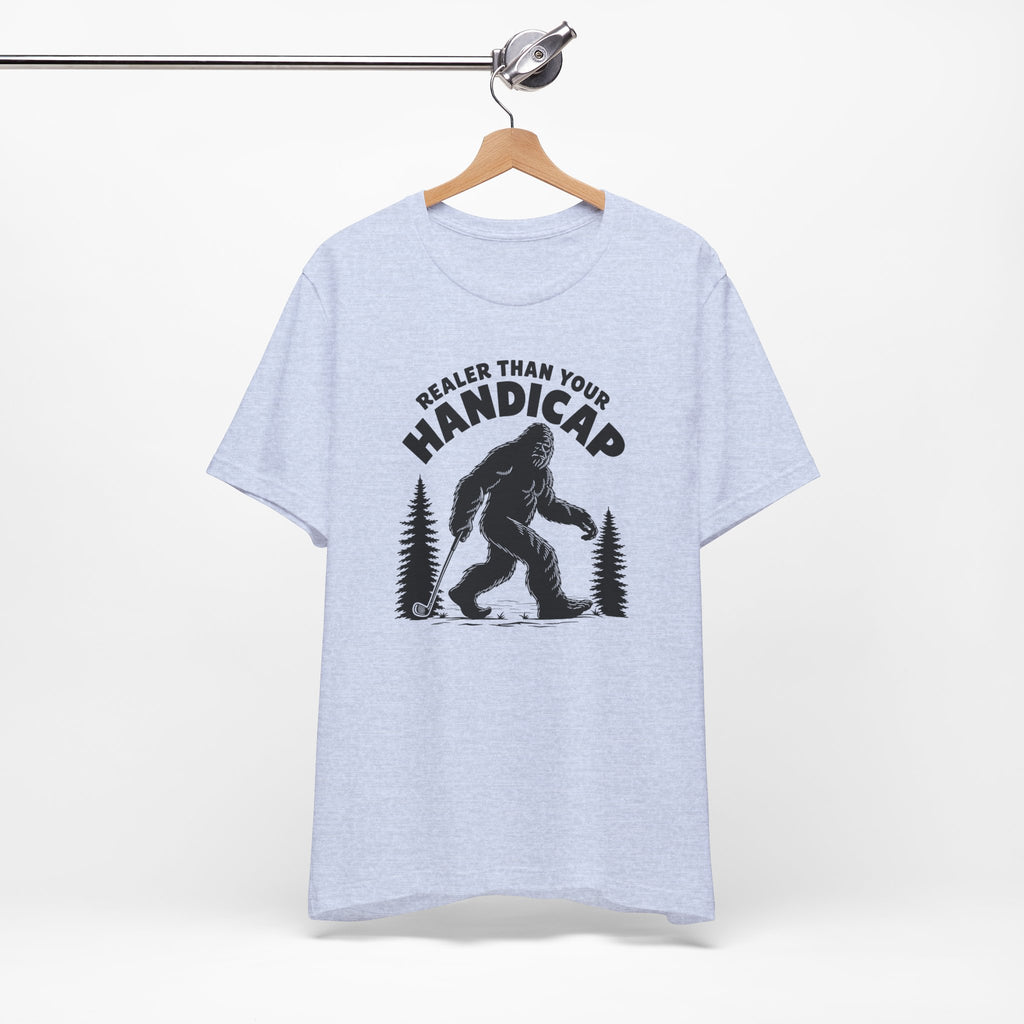 "Real Handicaps" Golf Tee