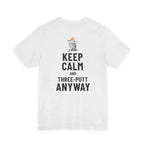 "Keep Calm" Golf Tee