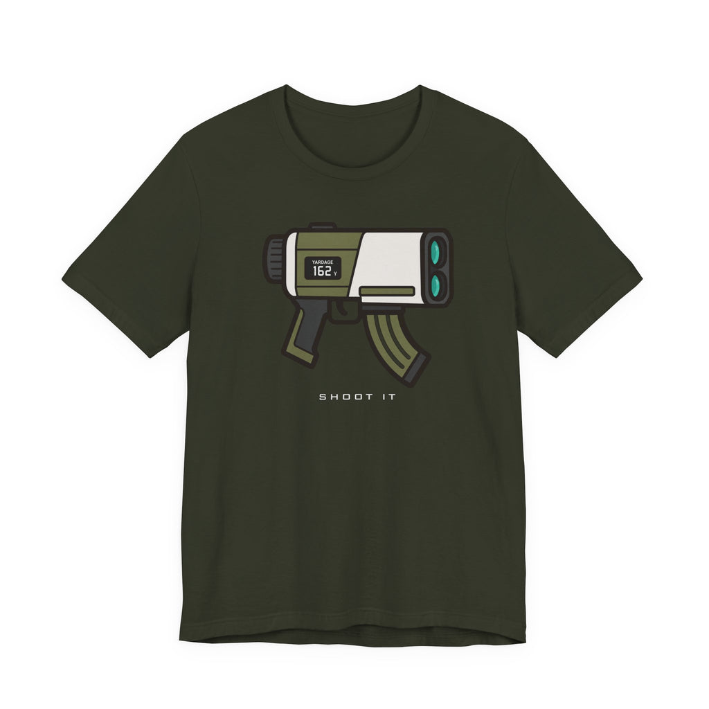 "Range Gun" Golf Tee