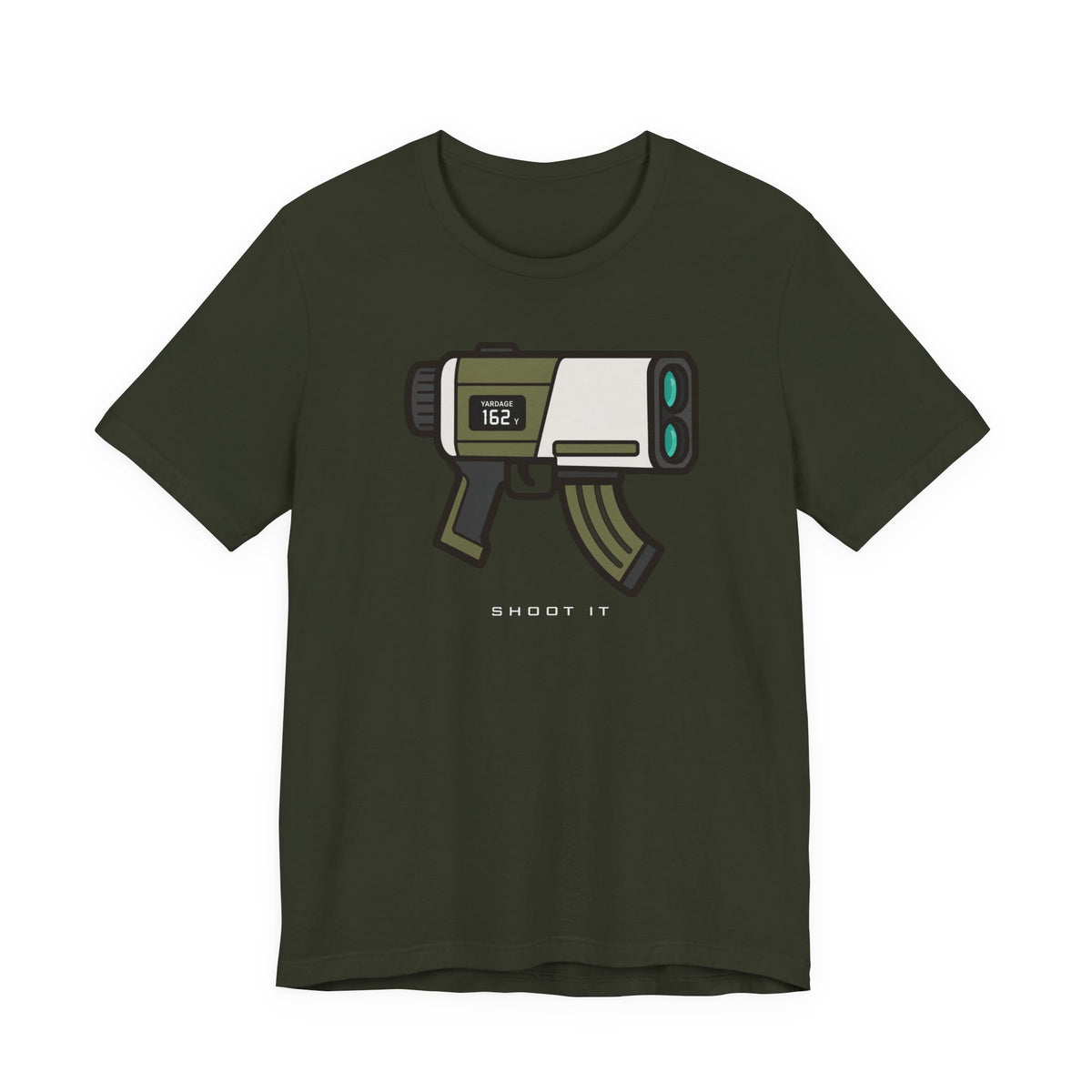 "Range Gun" Golf Tee