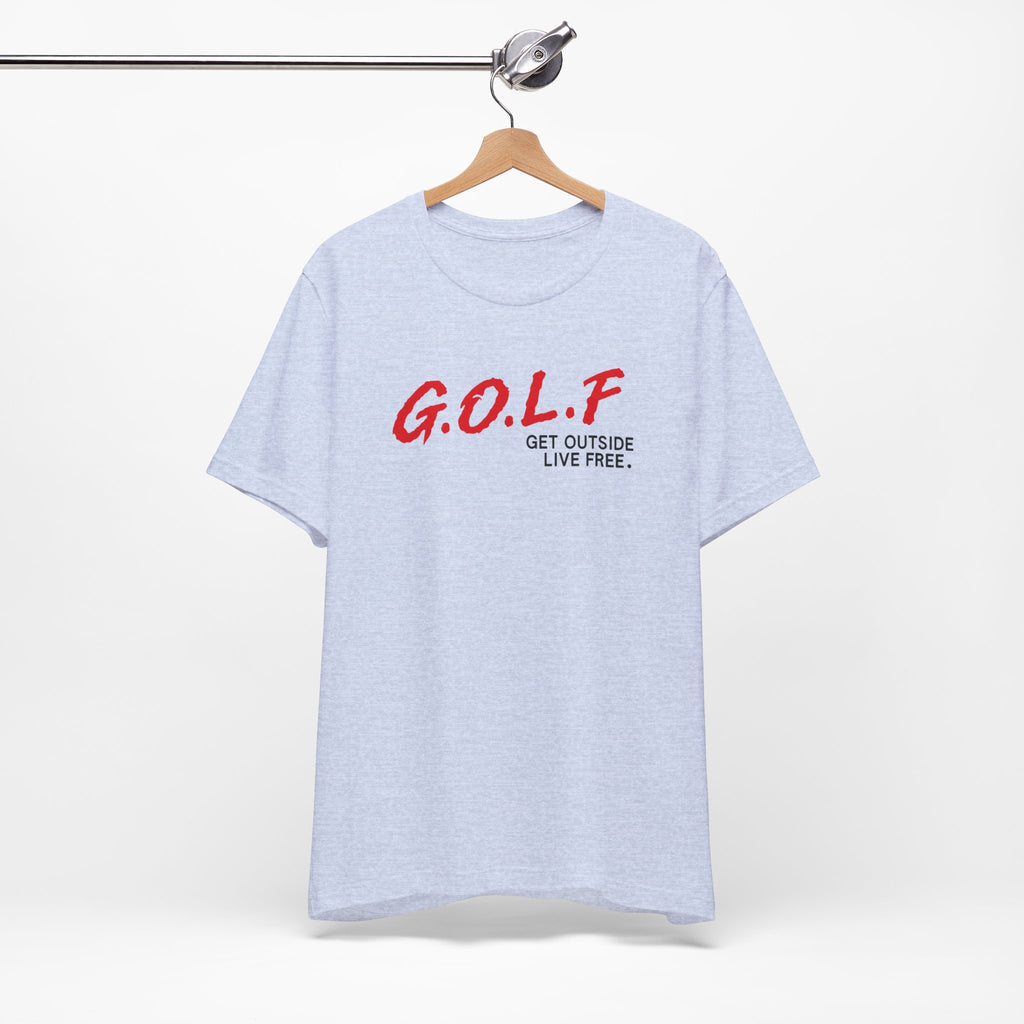 "GOLF" Club Tee