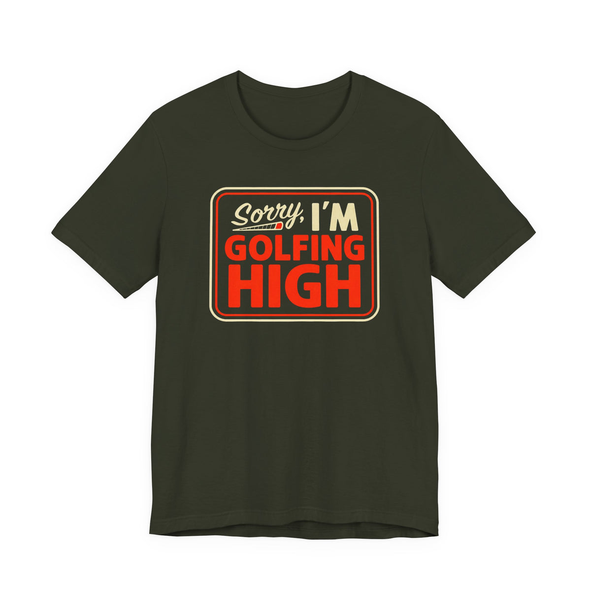 "High Tee" Golf Tee