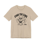 "Find The Line" Golf Tee