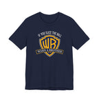 "Warn A Brother" Golf Tee