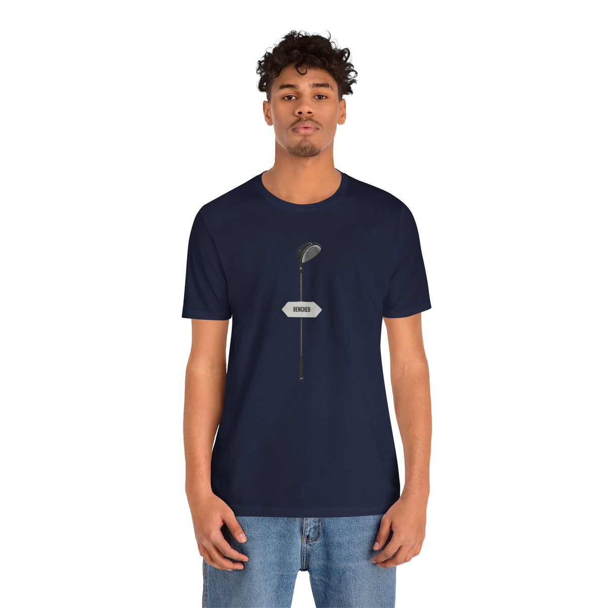 "Benched Club" Golf Tee