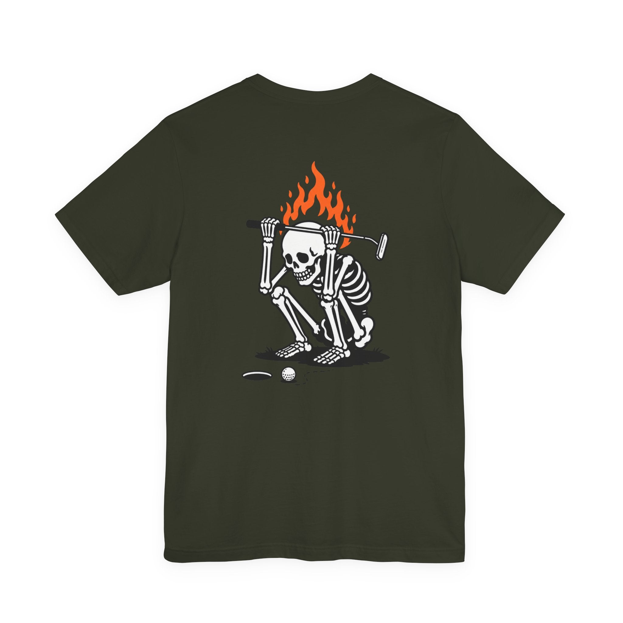 "Death by Three Putt" Golf Tee
